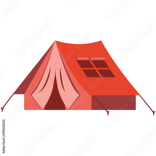 Camping Tent Illustration