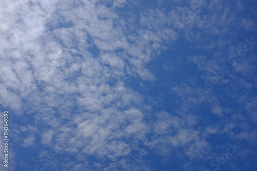 blue sky with clouds