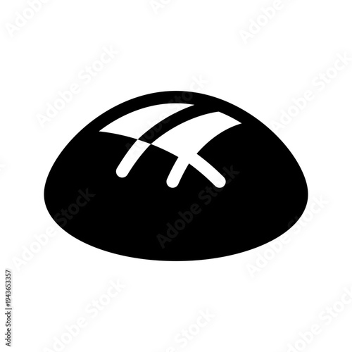 Bun Icon Vector Symbol Design Illustration