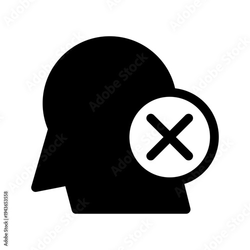 Non Ai Icon Vector Symbol Design Illustration