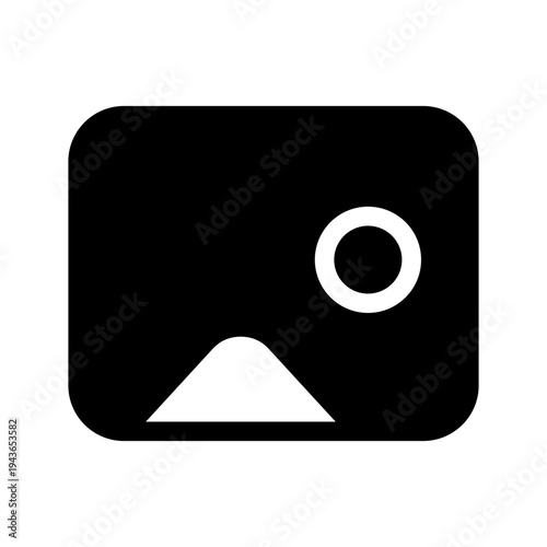 Photo Icon Vector Symbol Design Illustration