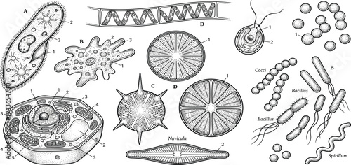 Artistic watercolor illustration featuring two fresh green cabbages delicately entwined with intricate monochrome floral patterns, perfect for organic culinary and botanical design themes