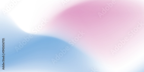 Pink and blue colors shapes in white background. Vector illustration