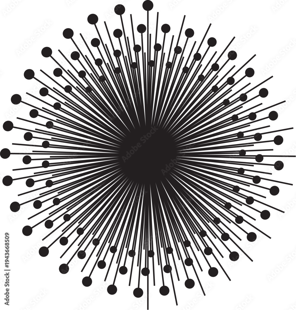 Fototapeta premium black and white abstract background