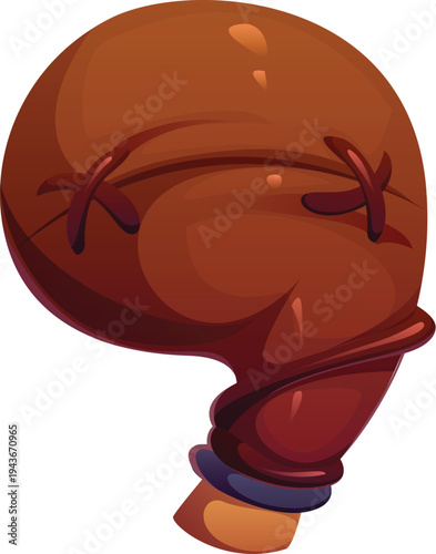 Pirate font and Caribbean corsairs typeface and piracy type, cartoon vector number. Piracy typography number 9 Nine in shape of water leather bottle or wineskin or waterskin for pirate font typeface