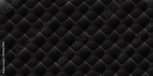 Luxury upholstered backdrop. Stitched layered background pattern. Leather textured sofa background. vector