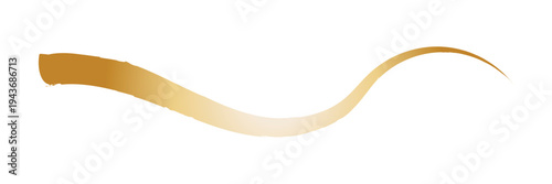 Ink Calligraphic Brush Stroke Vector, gold brush marks, gold color stain, golden brush stroke, golden texture, Set of vector sparkle golden mascara brush strokes. Luxury decor of gold  shiny foil.