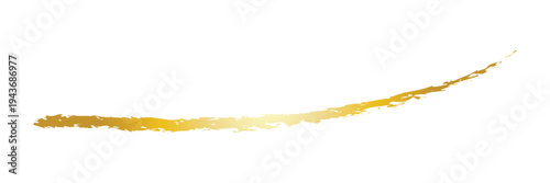 Ink Calligraphic Brush Stroke Vector, gold brush marks, gold color stain, golden brush stroke, golden texture, Set of vector sparkle golden mascara brush strokes. Luxury decor of gold  shiny foil.