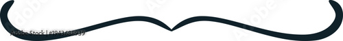 Vector mustache icon
