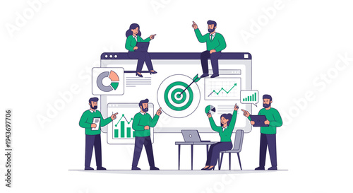 Wallpaper Mural Teamwork and Strategy for Business Success. Torontodigital.ca