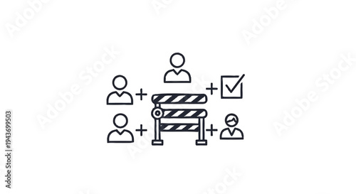 Teamwork overcoming obstacles and achieving goals together.