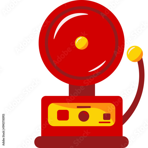 illustration of a fire extinguisher