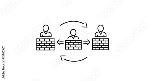 Teamwork and Communication Between Colleagues in a Business Setting.