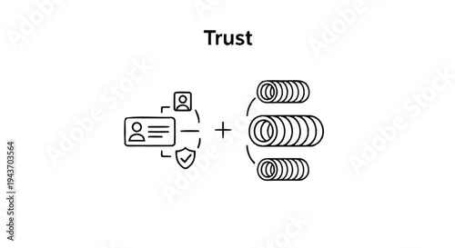 Trust and Identity Verification with Secure Data Storage.