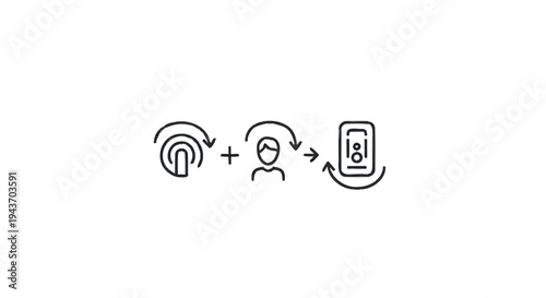 User Interaction with Technology and Data Flow.