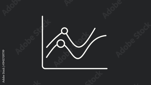 Two Line Graphs Showing Upward Trends and Fluctuations.