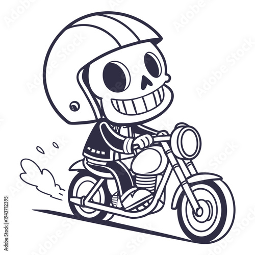 vector illustration of a robot in a helmet