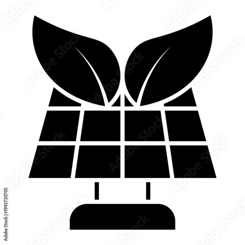 solar cell Solid icon