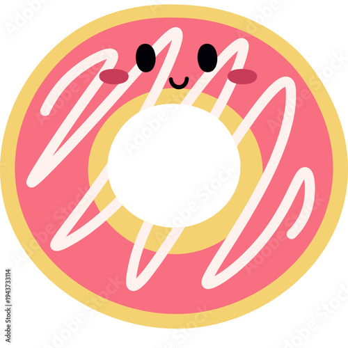 cute bread illustration