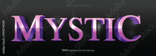 mystic purple text