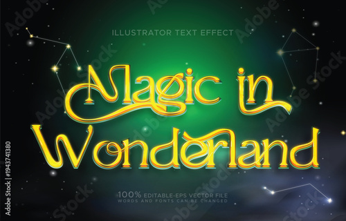 magic in wonderland text
