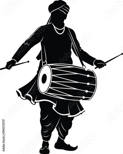 vector illustration of a pirate with sword