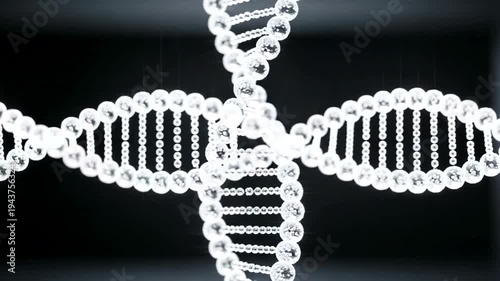 DNA Double Helix Structure Molecular Biology.