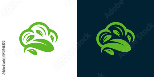 Dual meaning logo combining wellness and tree elements, symbolizing health, balance, natural healing, holistic growth, and harmony between well-being and nature.