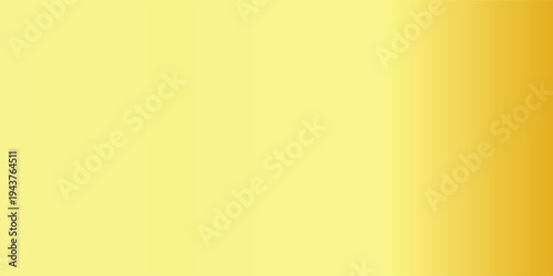 Gold gradient background vector icon texture metallic. Golden background vector illustration. Light and smooth realistic, elegant, shiny, metallic and empty golden gradient illustration