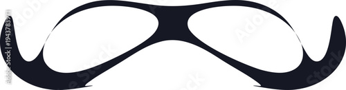 Vector eyeglasses frame icon