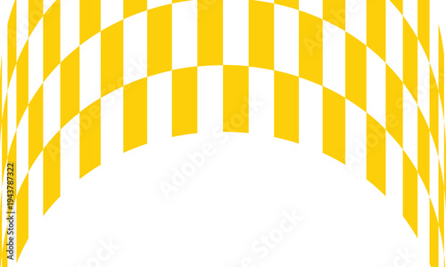 abstract yellow irregular arch line pattern art perfect for banner poster background.