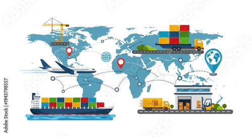 Global Logistics and Transportation Network.