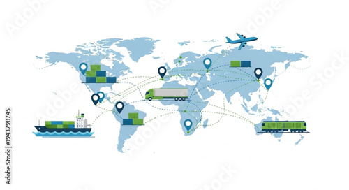 Global Logistics and Transportation Network.