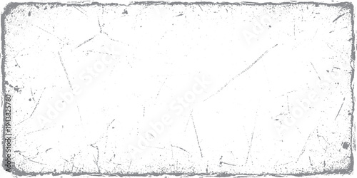 Rectangular grunge frame with distressed texture and scratched edges, vintage border overlay for design projects, grunge, border, distressed, texture, scratched