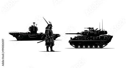 Samurai Warrior, Aircraft Carrier, and Tank: A Historical and Technological Comparison