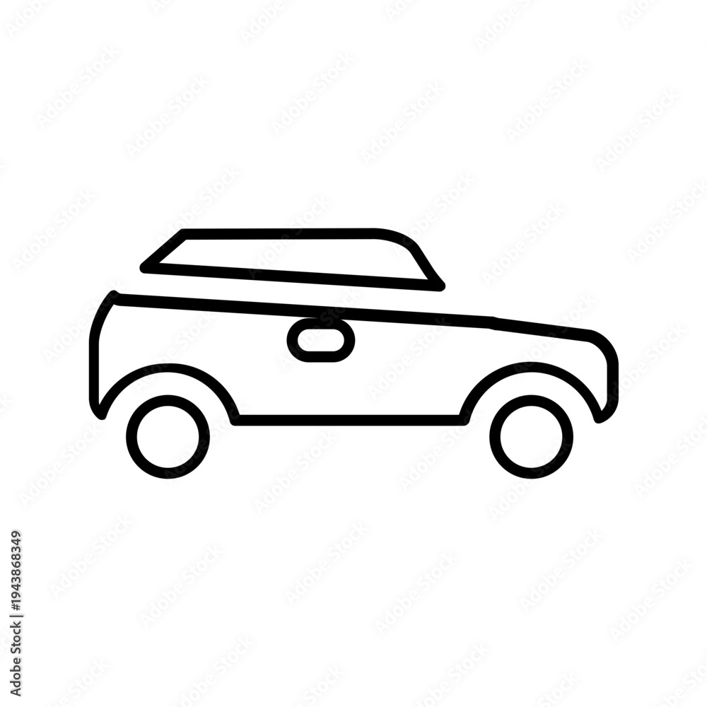 Obraz premium Car icon