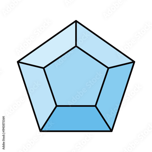 シンプルな宝石のイラスト