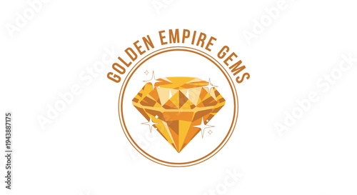 Golden Empire Gems Diamond Logo.