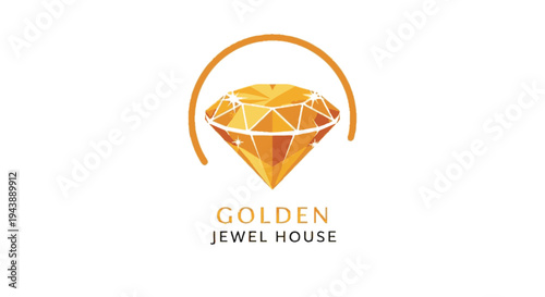 Golden Jewel House Diamond Logo.