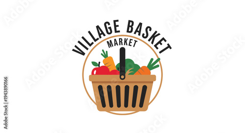 Vegetable basket with fresh produce 2.