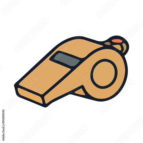 Cartoon Whistle Icon