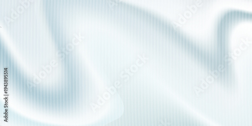 Vector ribbed glass texture background. Blue white grey purple ribbed glass. Mesh gradient. acrylic ribbed bath surface. Reeded glass background semitransparent overlay.