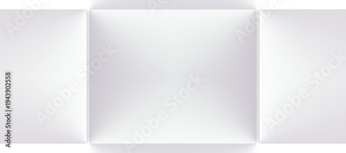 white geometric background, abstract wallpaper, wall art, texture with geometric gradient, you can use for ad, product and card, business presentation