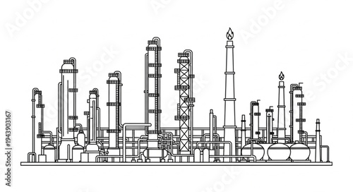 Industrial Factory Facility Plant.