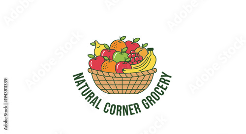 Fresh fruit in a basket 4.