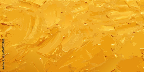 Abstract golden texture resembling crumpled paper or flowing liquid gold