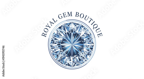 Large Round Diamond Gemstone Jewelry.