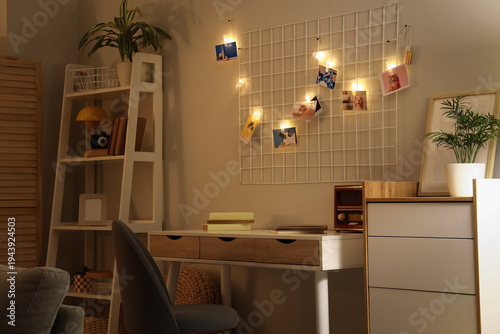 Interior of living room wit...