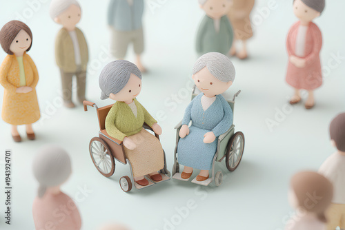 高齢者社会を地域で支える支え合いの共生社会とやさしい暮らし
