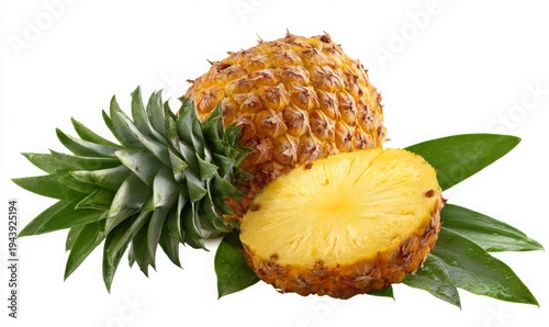  A pineapple fruit
